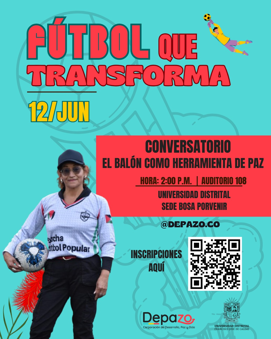 Conversatorio | Fútbol que transforma: el balón como herramienta de paz